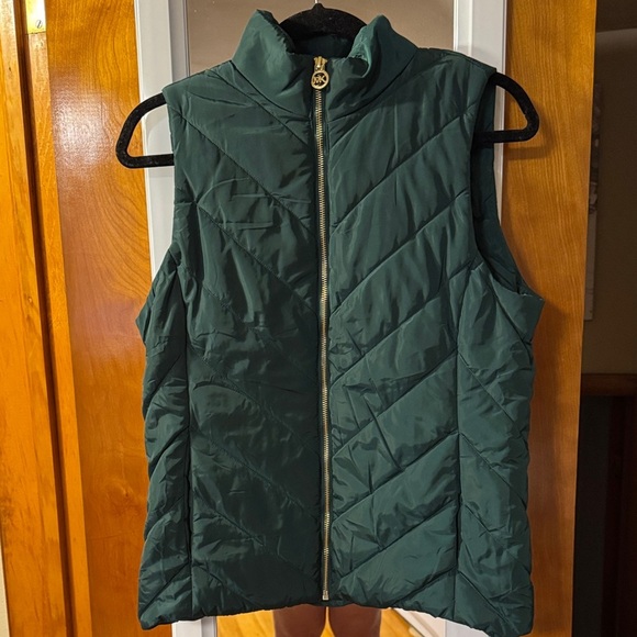 Michael Kors Jackets & Blazers - Green Quilted Women's Vest